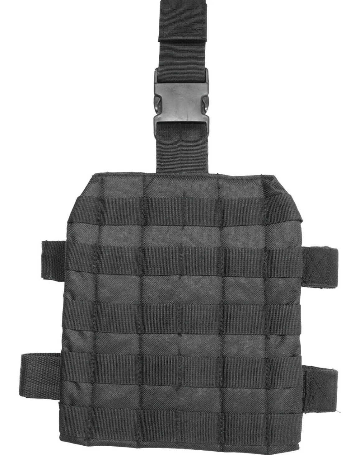 Mil-Tec Molle Leg Base - reisipaneeli, musta