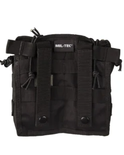 Mil-Tec Open Top Double tasku, musta