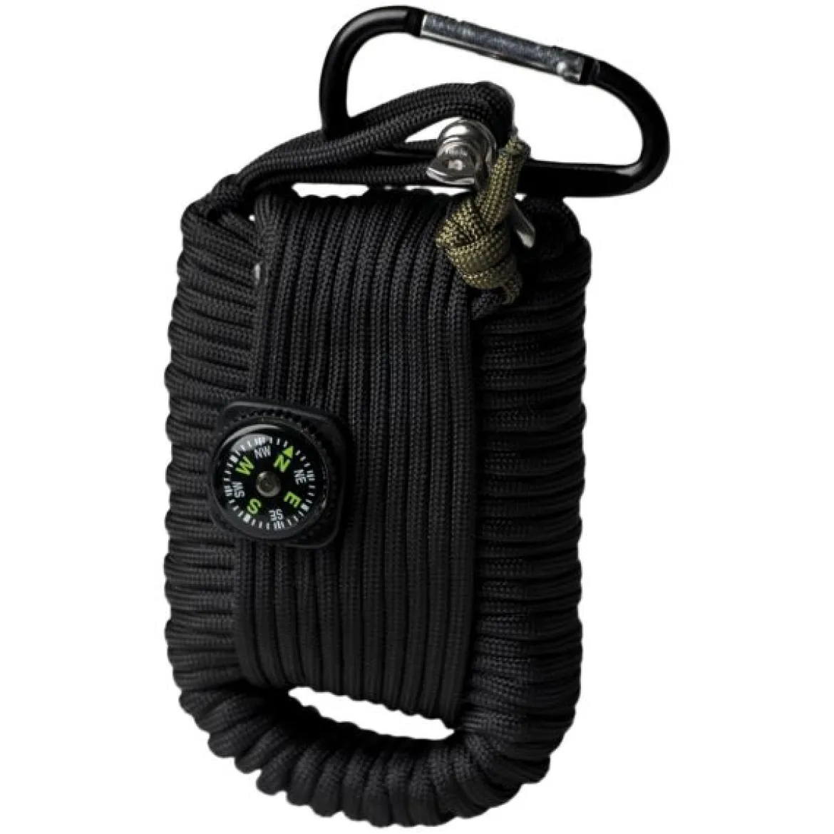 Mil-Tec - Paracord Selviytymispakkaus Large, musta