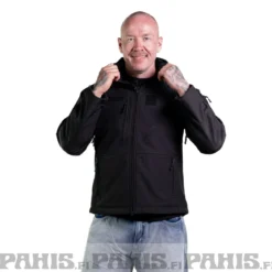 Mil-Tec SCU 14 - Softshell takki, musta