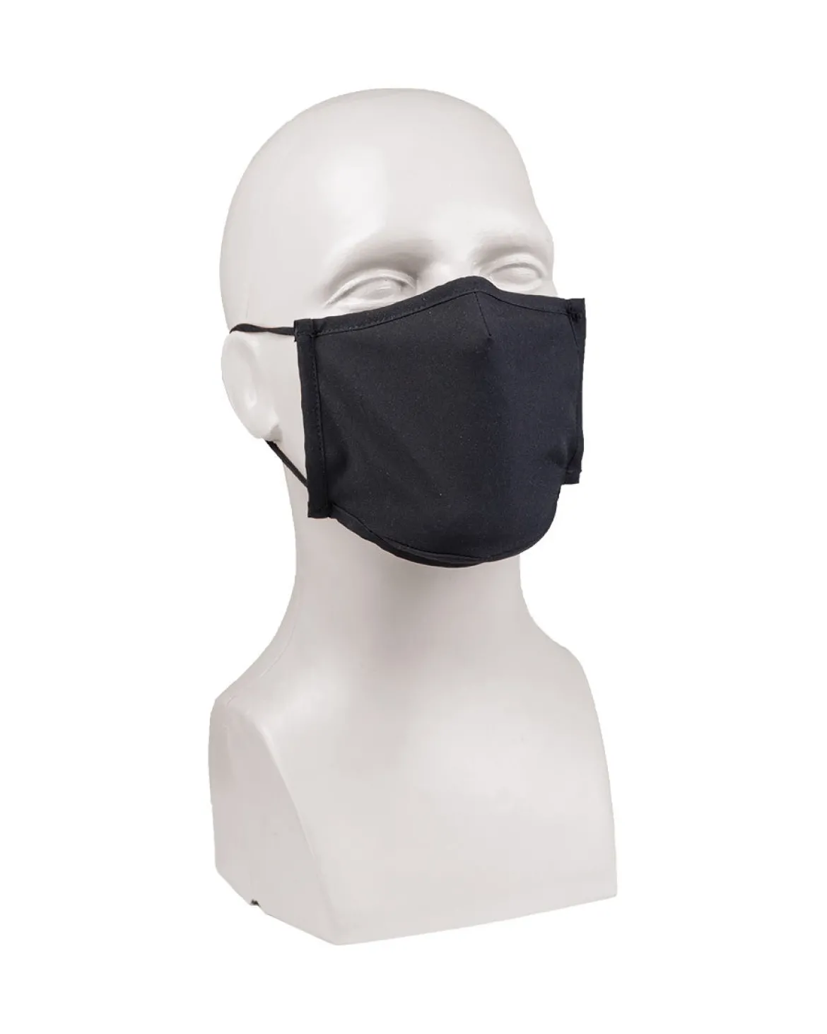 Mil-Tec square shape - Joustava kasvomaski, black