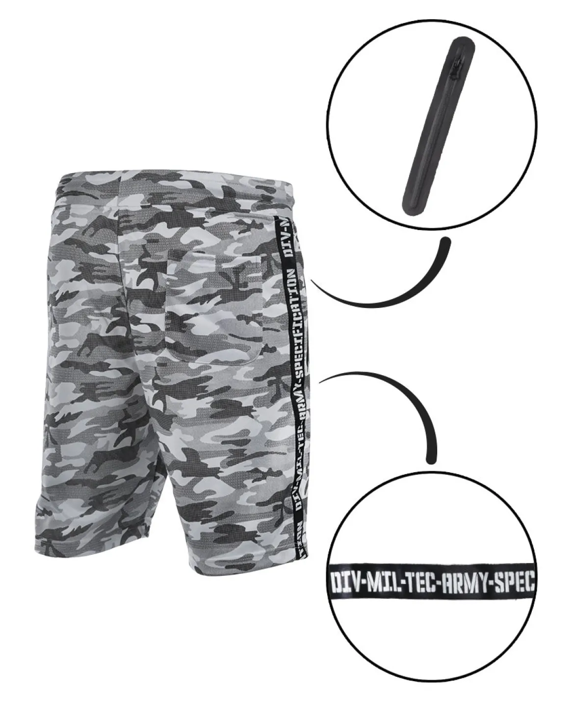 Mil-Tec Training - Shortsit, urban