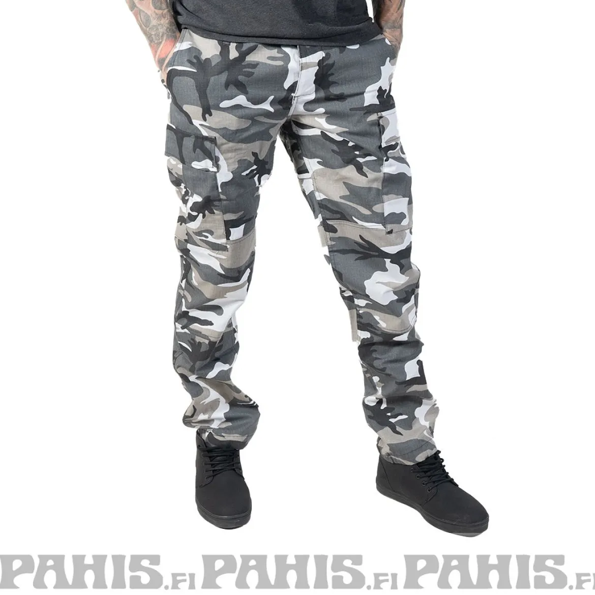 Mil-Tec US BDU kenttähousut - urban, Slim Fit