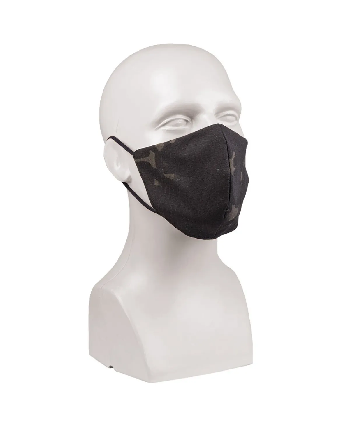 Mil-Tec V shape - Kasvomaski,multitarn black