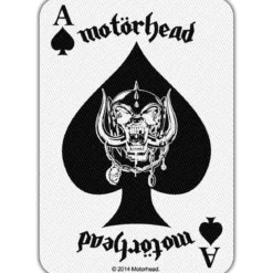 Motörhead Ace Of Spades Card - Kangasmerkki