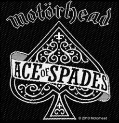 Motörhead Ace Of Spades - Kangasmerkki