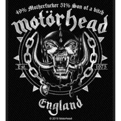 Motörhead ball and chain - Kangasmerkki