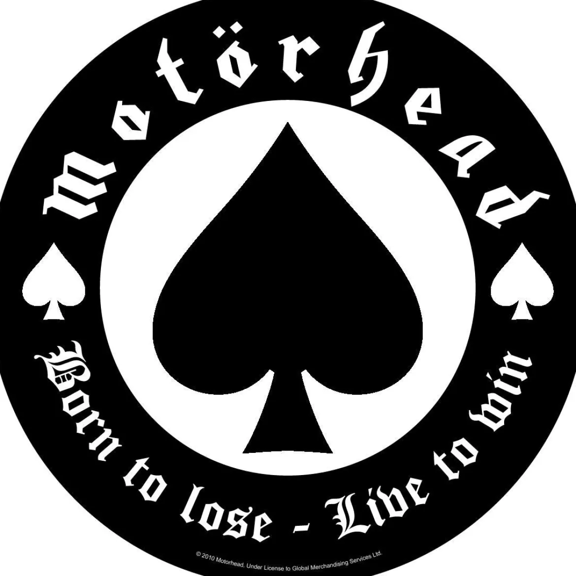 Motörhead Born to Lose - Kangasmerkki