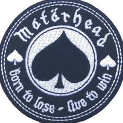 Motörhead Born to lose, live to win - Kangasmerkki