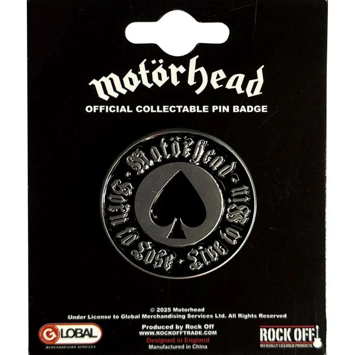 Motörhead: Born To Lose - Pinssi