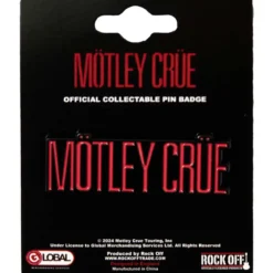 Mötley Crüe Logo - Pinssi