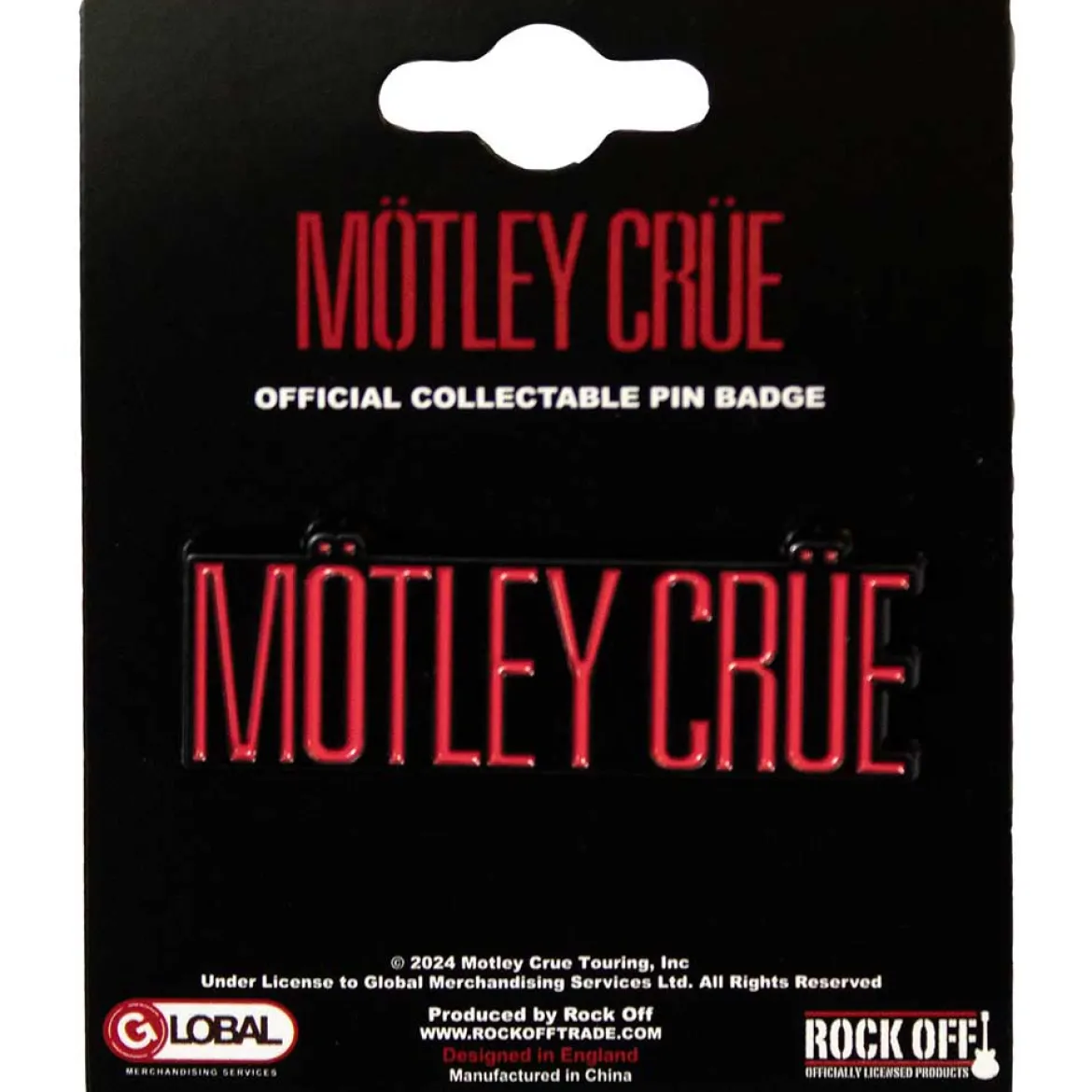 Mötley Crüe Logo - Pinssi