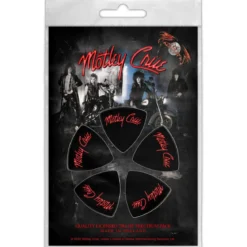 Mötley Crüe: Logo - Tri-Tip Plektrasetti 5kpl