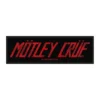 Mötley Crue logo - Kangasmerkki