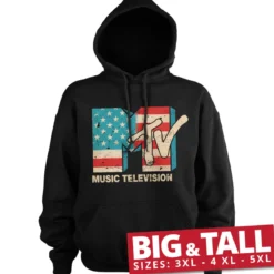 MTV Distressed USA Flag - Huppari