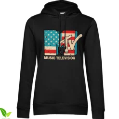 MTV Distressed USA Flag - Naisten huppari