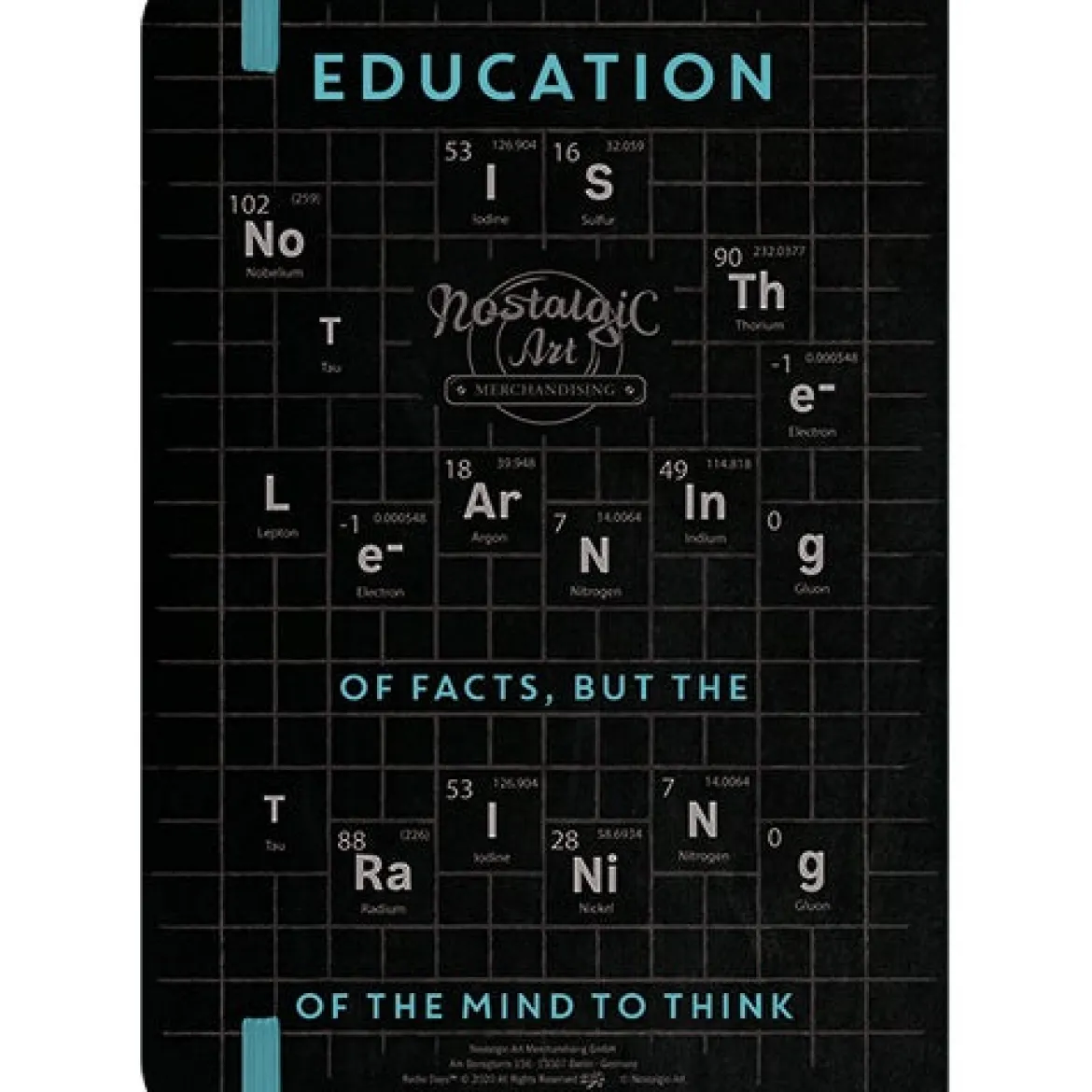 Muistikirja A5 - Einstein Genius Notes