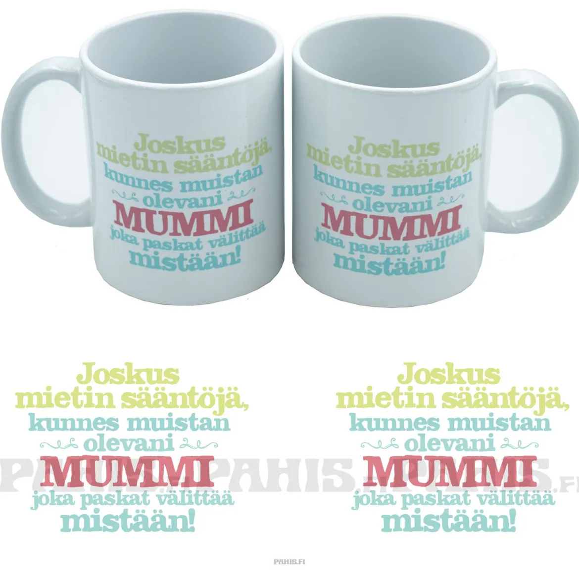 Mummi paskat välittää - Muki