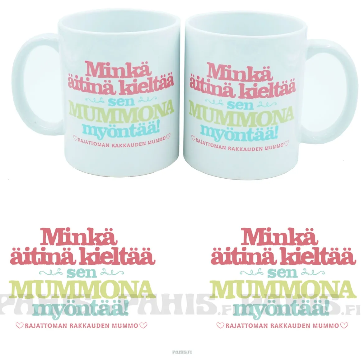 Mummo myöntää- Muki
