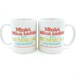 Mummu myöntää- Muki
