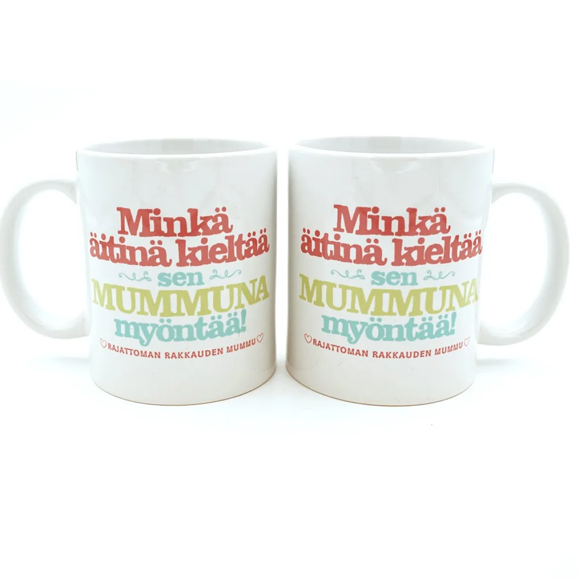 Mummu myöntää- Muki