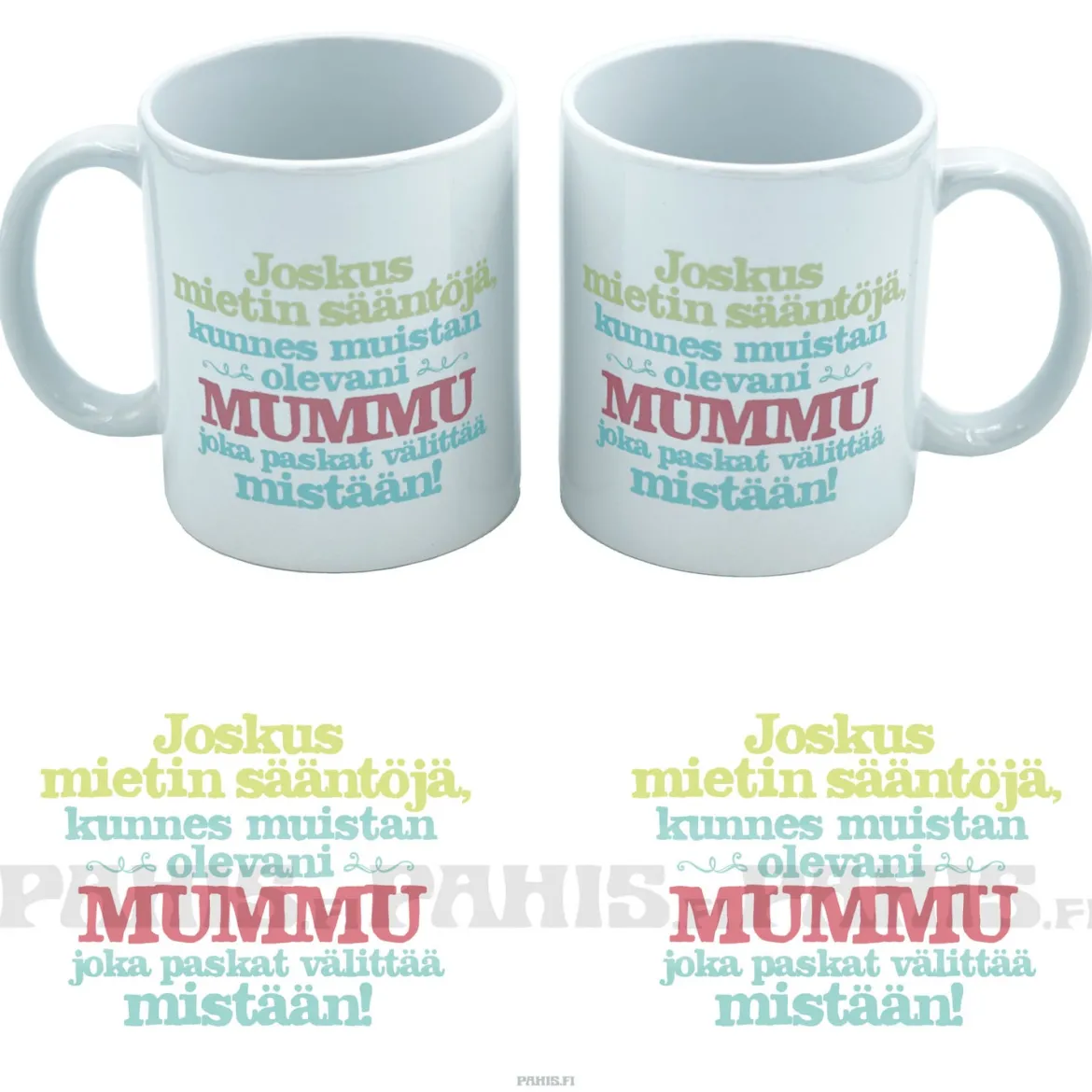 Mummu paskat välittää - Muki