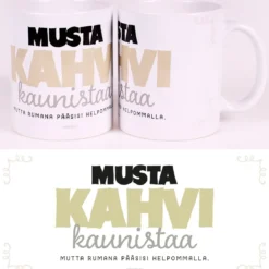 Musta kahvi - Muki