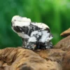Musta-valkoinen jade - Elefantti, 5cm