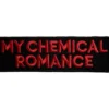 My Chemical Romance: Text logo - Kangasmerkki