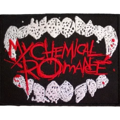My Chemical Romance: The black parade logo fangs - Kangasmerkki