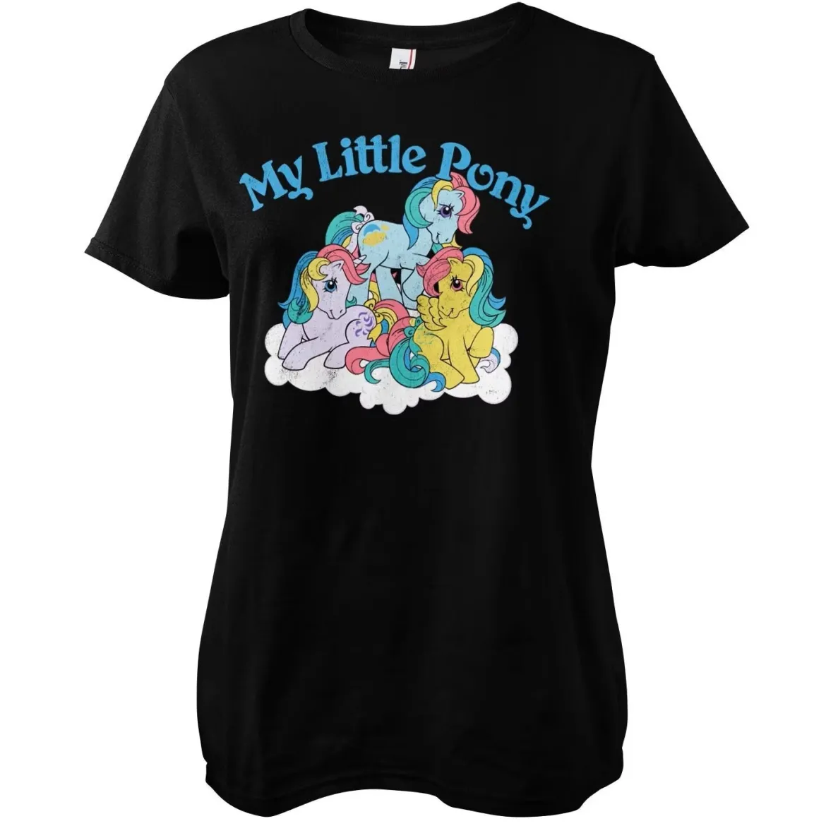 My Little Pony Washed - Naisten T-paita, musta