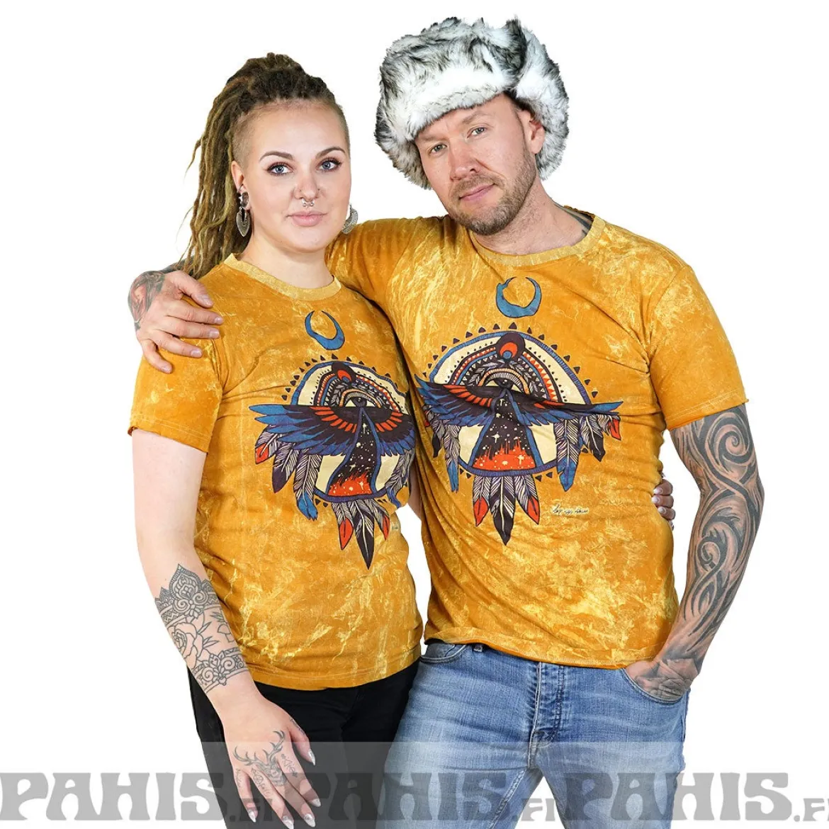 Native spirit - T-paita, keltainen