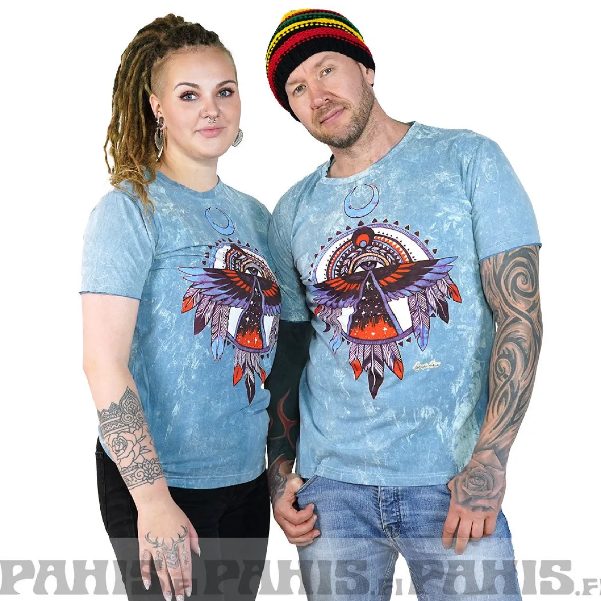 Native spirit - T-paita, sininen