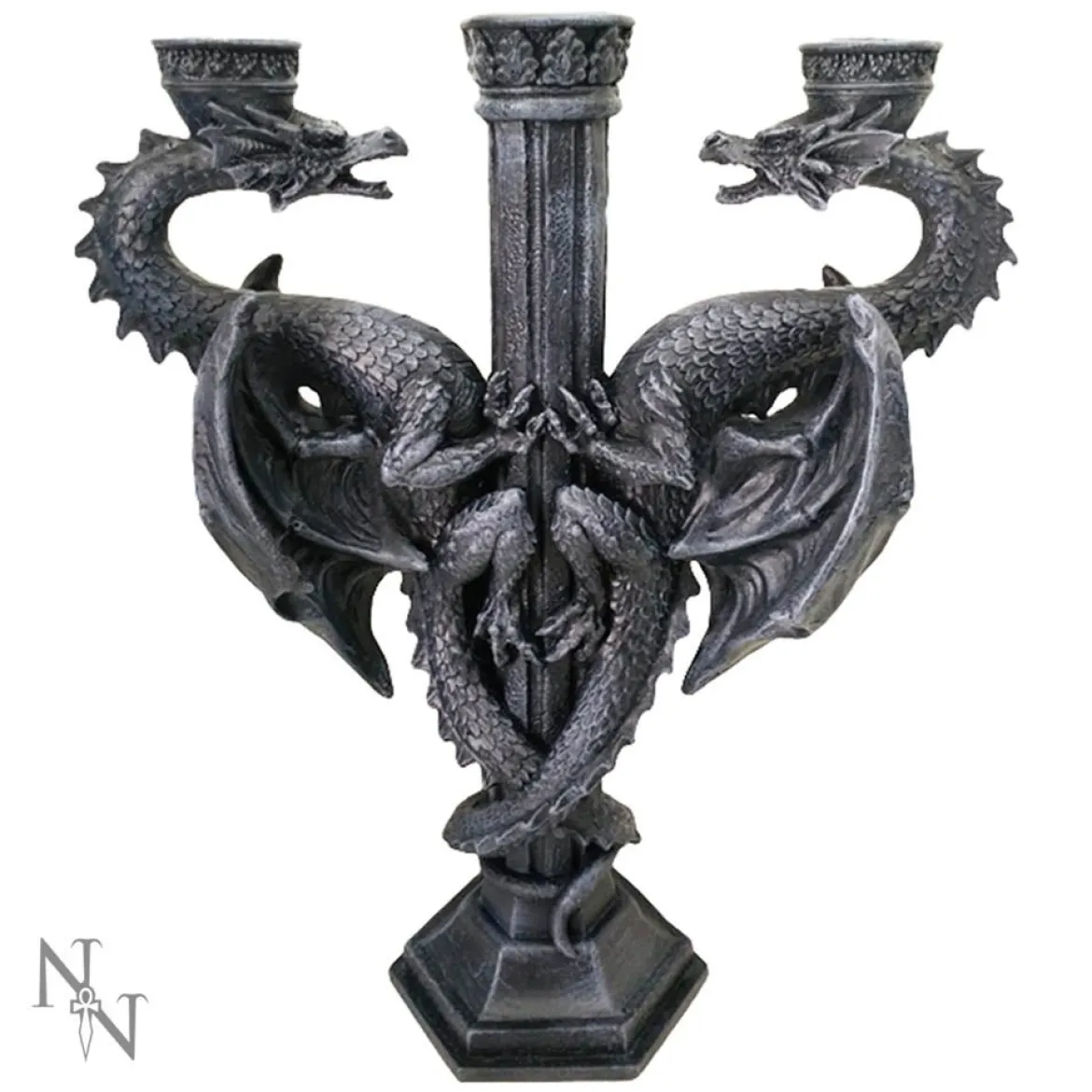 Nemesis Now Dragon's Altar - Kynttilänjalka