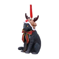 Nemesis Now Reindeer Cat - Joulukuusen koriste