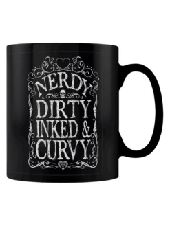 Nerdy Dirty Inked & Curvy - muki