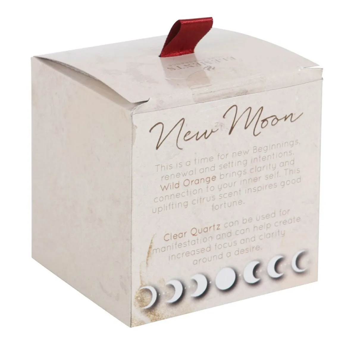 New Moon Wild Orange Crystal Chip - Kynttilä