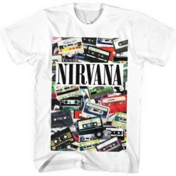 Nirvana Casettes - T-paita