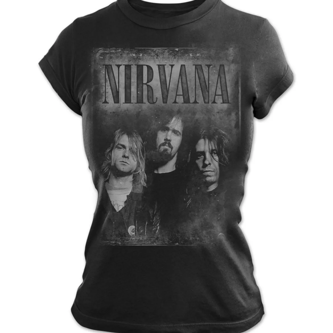 Nirvana Faded Faces - Naisten T-paita
