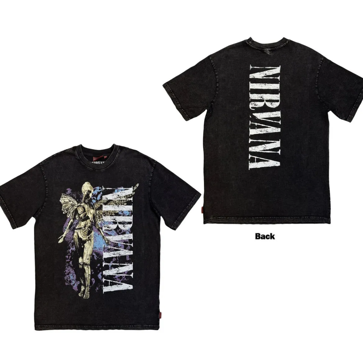Nirvana: In Utero Angel Wash Unplugged - T-Paita