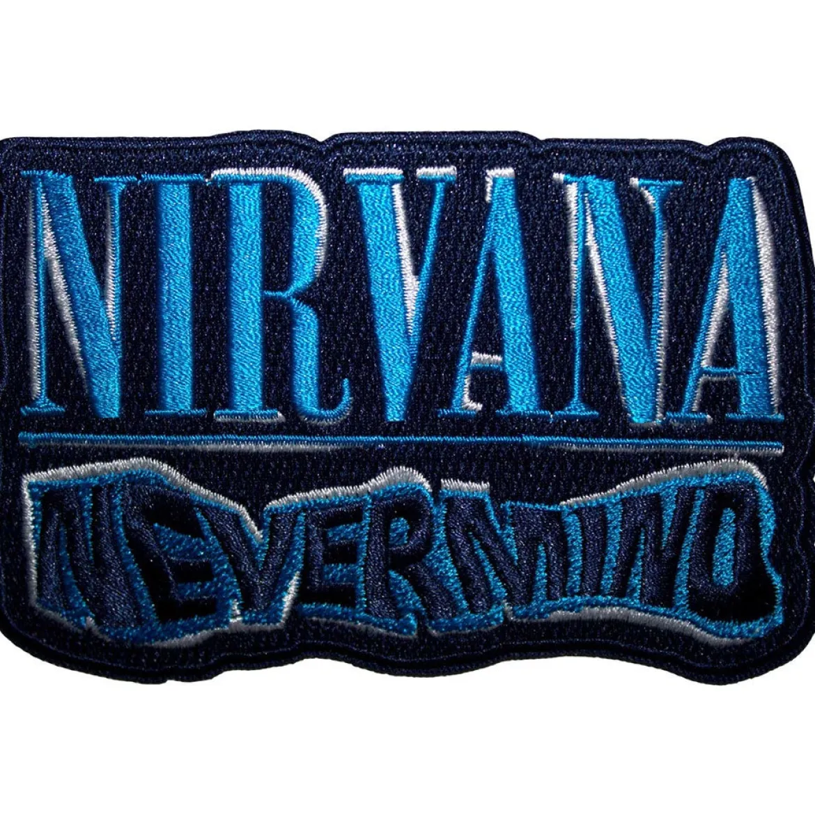 Nirvana: Nevermind Wavy Cut-Out - Kangasmerkki