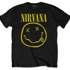 Nirvana Yellowhappy face - T-paita