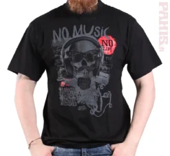 No Music No Life T-paita