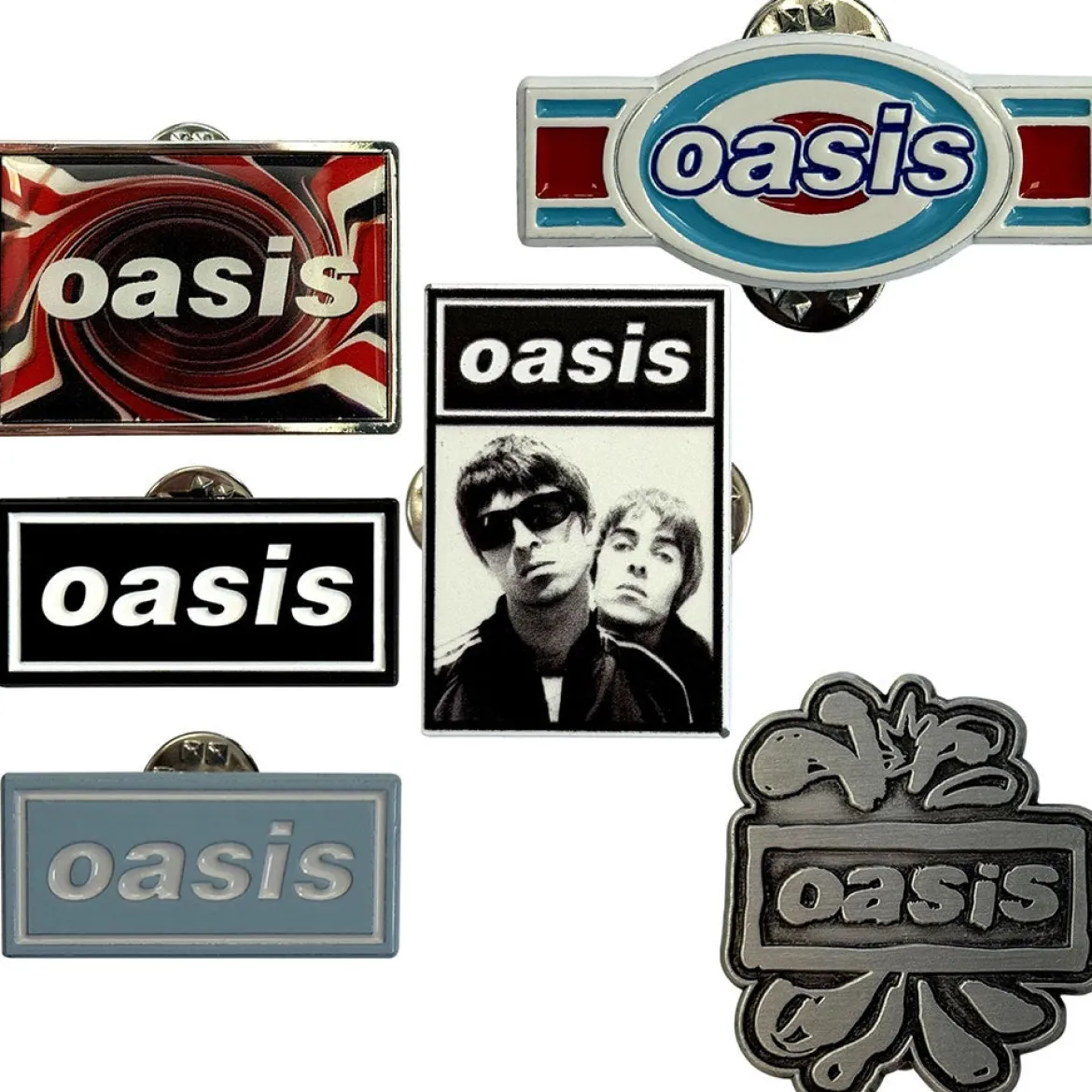 Oasis: Logos - Pinssisetti