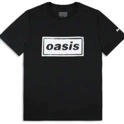 Oasis: Stencil Logo - T-paita