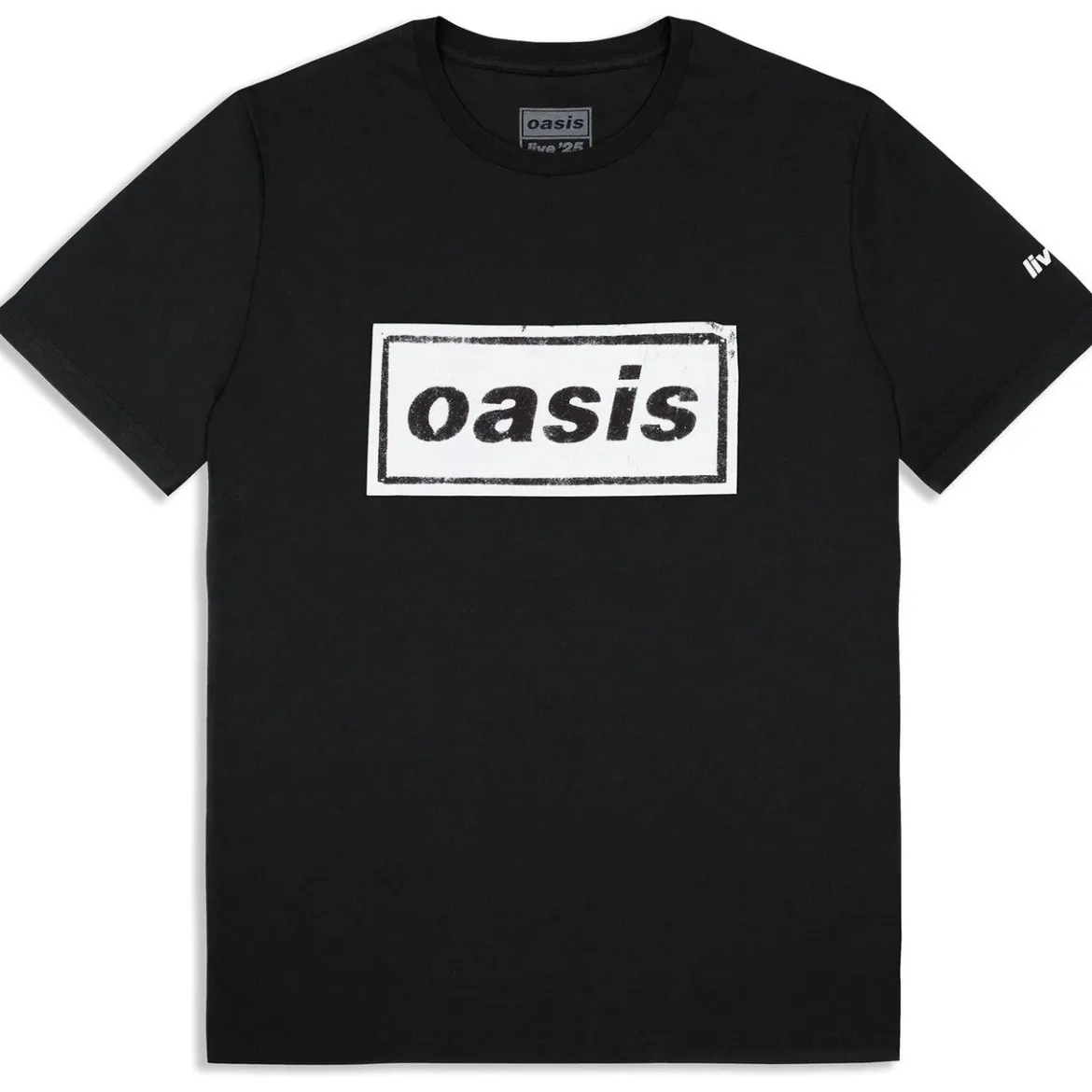 Oasis: Stencil Logo - T-paita