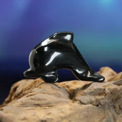 Obsidiaani Delfiini 5cm