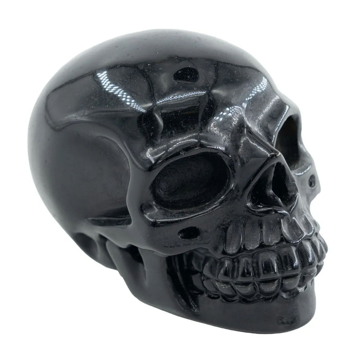 Obsidiaani - Pääkallo 6cm