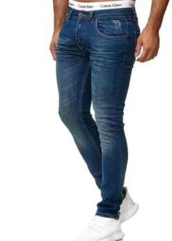 OneREDOX 600JS Slim-fit Farkut,Heavy Blue 608