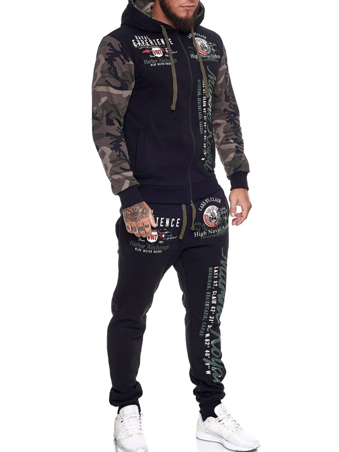 OneREDOX miesten verryttelyasu, oliivi-camo